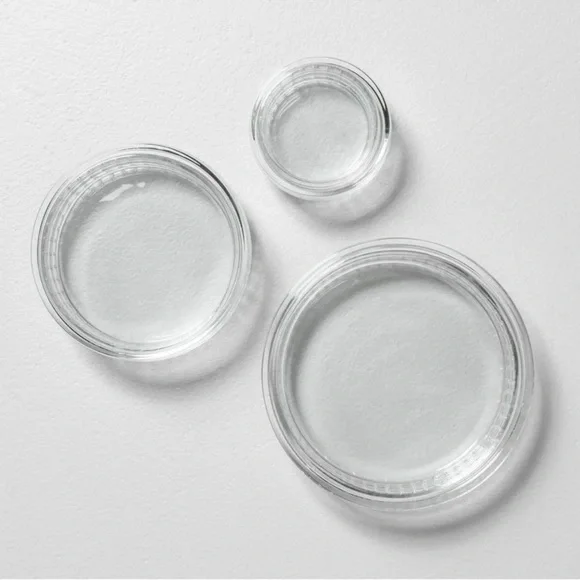 Hearth & Hand - Glass Storage Dish with Lid Size Large - Picture 3 of 3